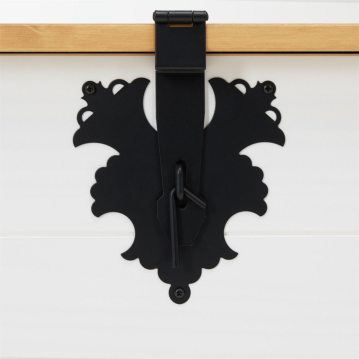 TRUHENTISCH TEQUILA - Weiß/Braun, Holz (72/92/44cm) - IDIMEX