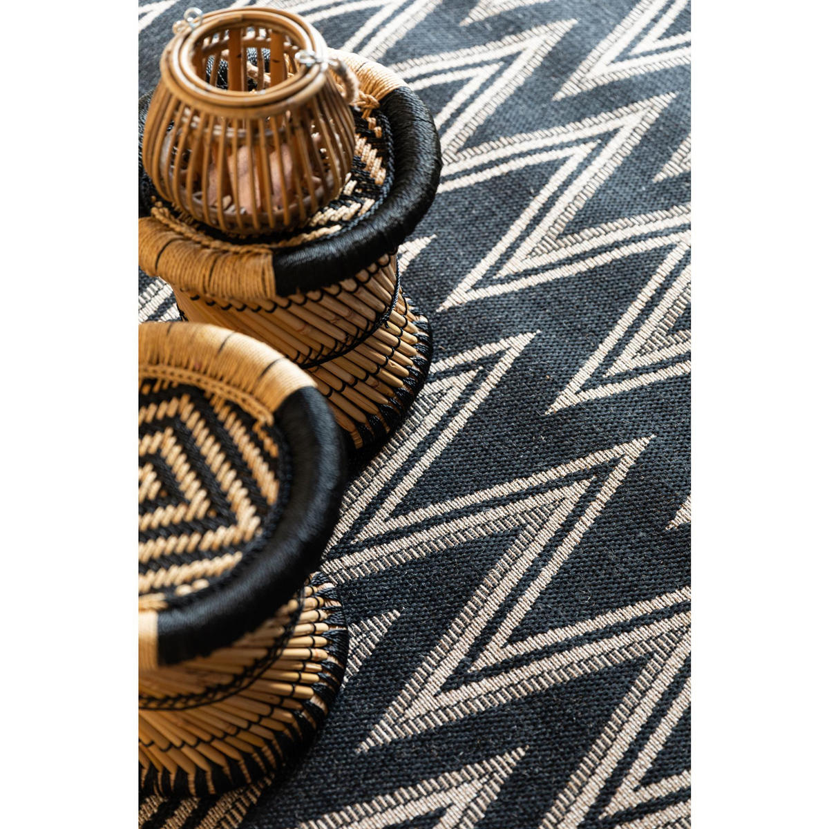 OUTDOOR-TEPPICH Lou 2 natur 160 x 230 cm - Naturfarben, Textil (160/230cm) - Vivaraise