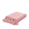 DECKE Chenille rosa 130/170 cm - Rosa, Textil (130/170cm) - Homla
