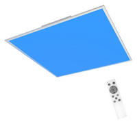 LED-DECKENLEUCHTE Karsten 45/45/6.5 cm - Weiß, Kunststoff (45/45/6.5cm) - Nettlife