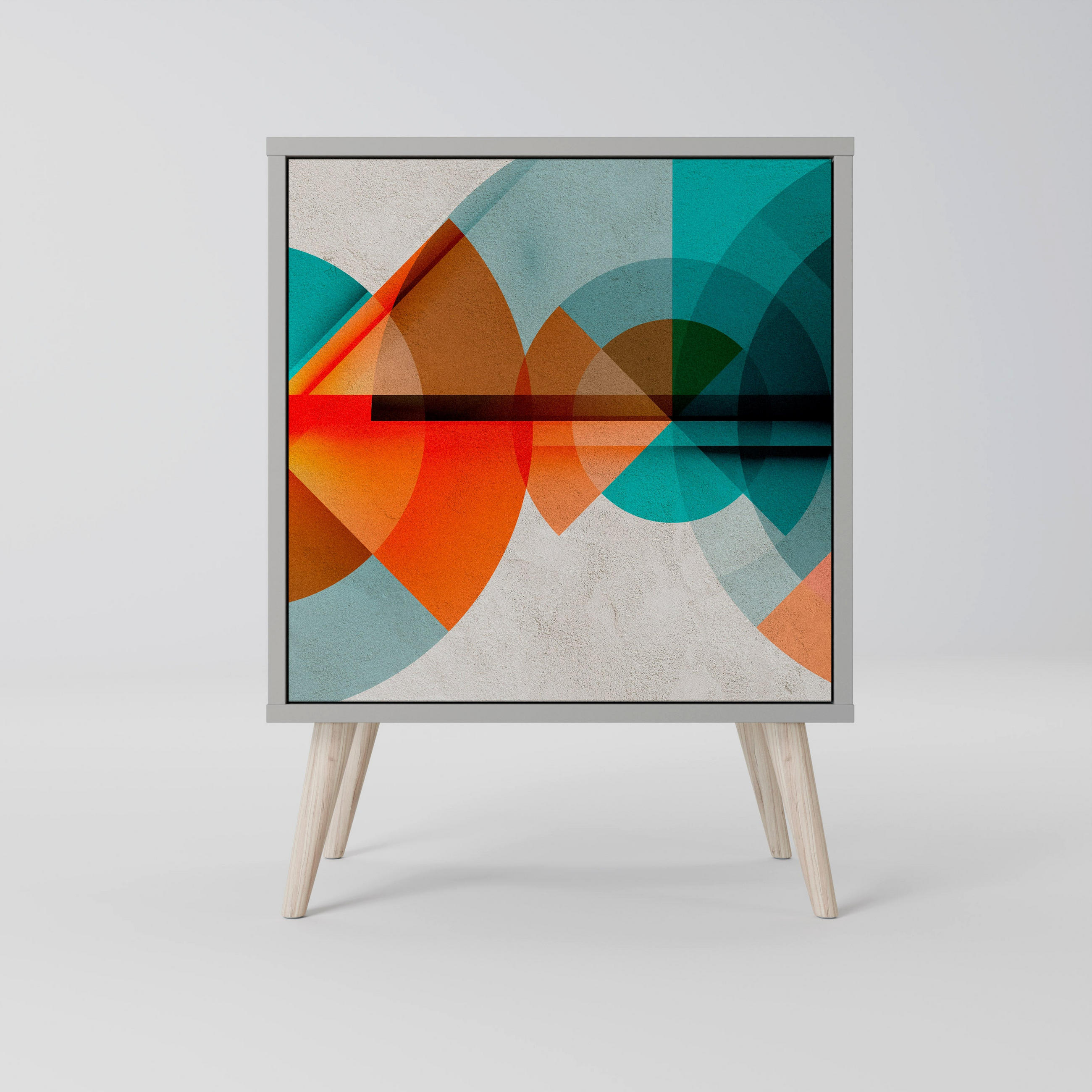 SpaceRebels Sideboard Grau 57.5x77.5x42 cm