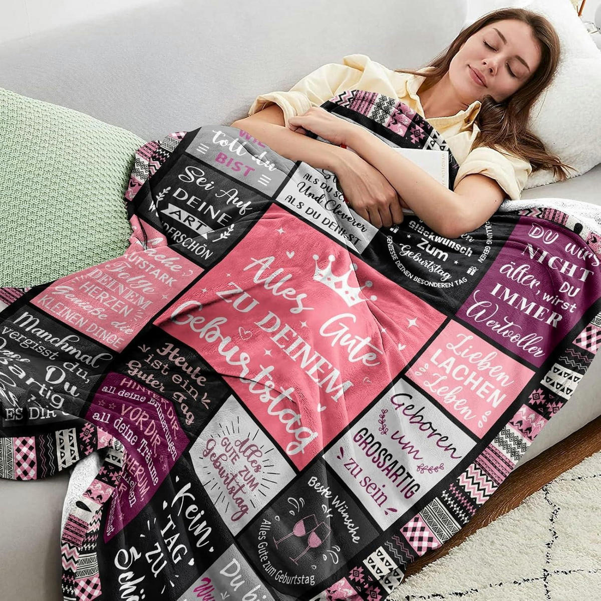 KUSCHELDECKE 200 x 150 cm - Multicolor, Textil (150/200cm)