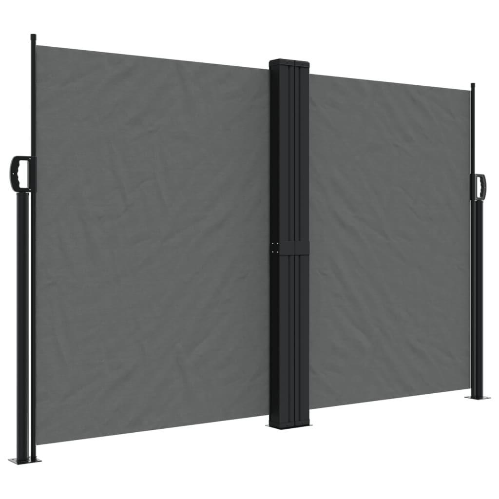 SEITENMARKISE Ausziehbar Anthrazit 160x600 cm - Anthrazit, Textil (600/160/600cm) - furnicato