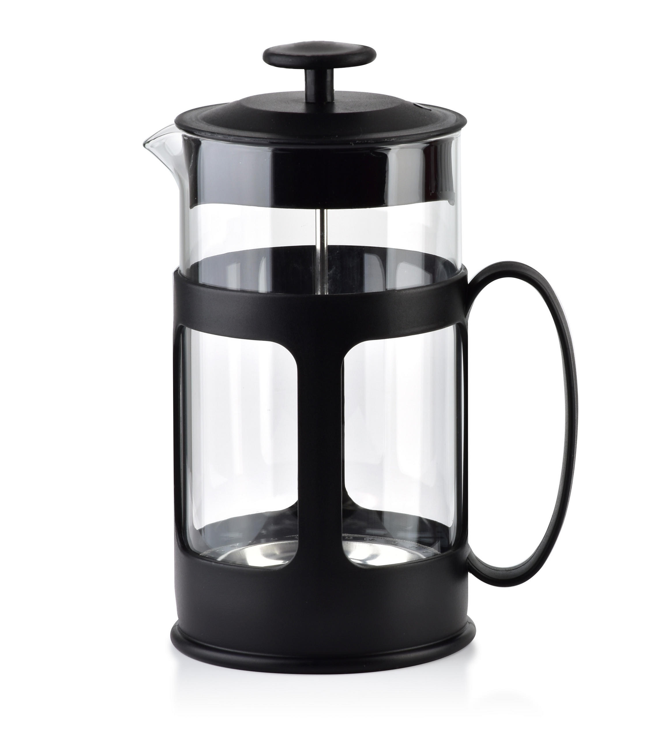 KAFFEEBEREITER Aude Schwarz 12/12/21.5 cm Glas - Schwarz, Glas (12/21.5/12cm) - Mondex