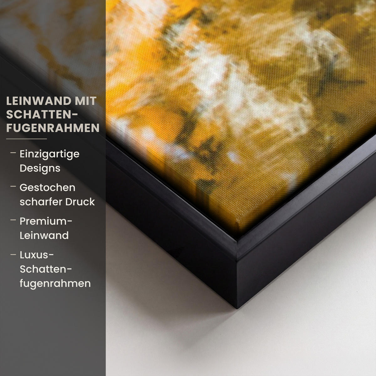 LEINWAND Bilder mit Rahmen - Wald - Landschaft - Wasser - Bäume - Sonne - Grün - Natur - 80x120 - Grün, Textil (80/120cm) - MuchoWow
