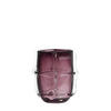 VAZE Ashoro Lila 19/14/22 cm - Lila, Glas (22cm) - Light & Living