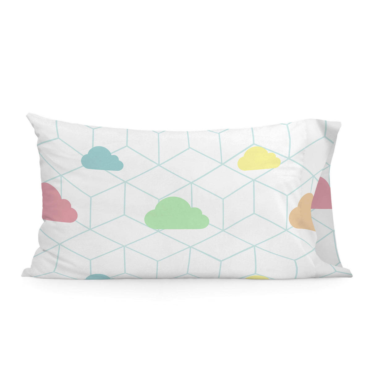 KISSENBEZUG rainbow 50x75 cm mehrfarbig - Multicolor, Textil (50/75cm) - Happy Friday