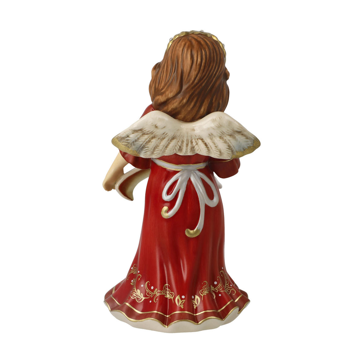 ENGELFIGUR Jahresengel 2025, Steingut, Rot, Jahresedition, 16 cm - Rot, Keramik (8/16/8.5cm) - Goebel