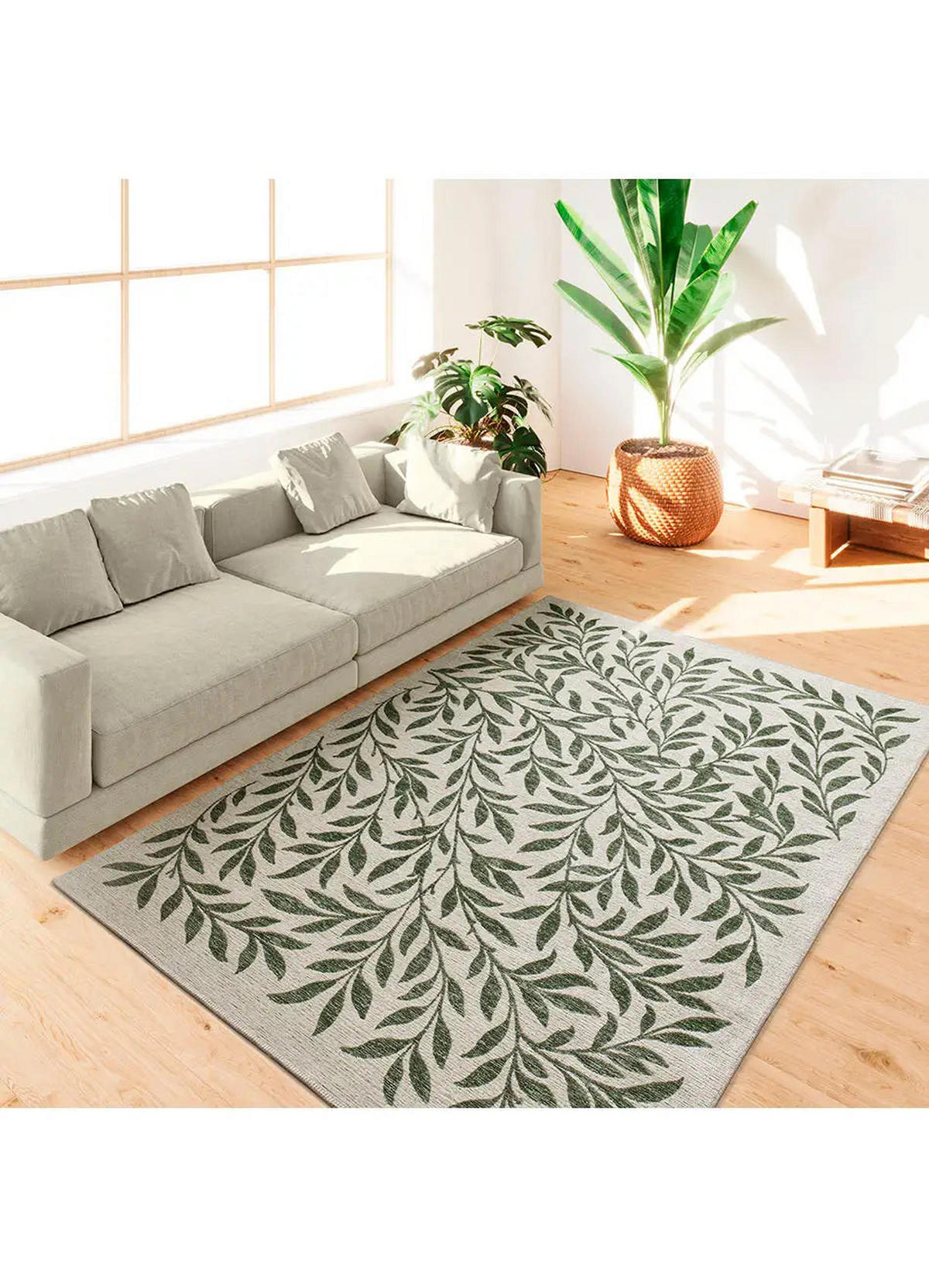 IN- & OUTDOOR-TEPPICH Grün Lua 120/170 cm - Grün, Textil (120/170cm) - Atticgo