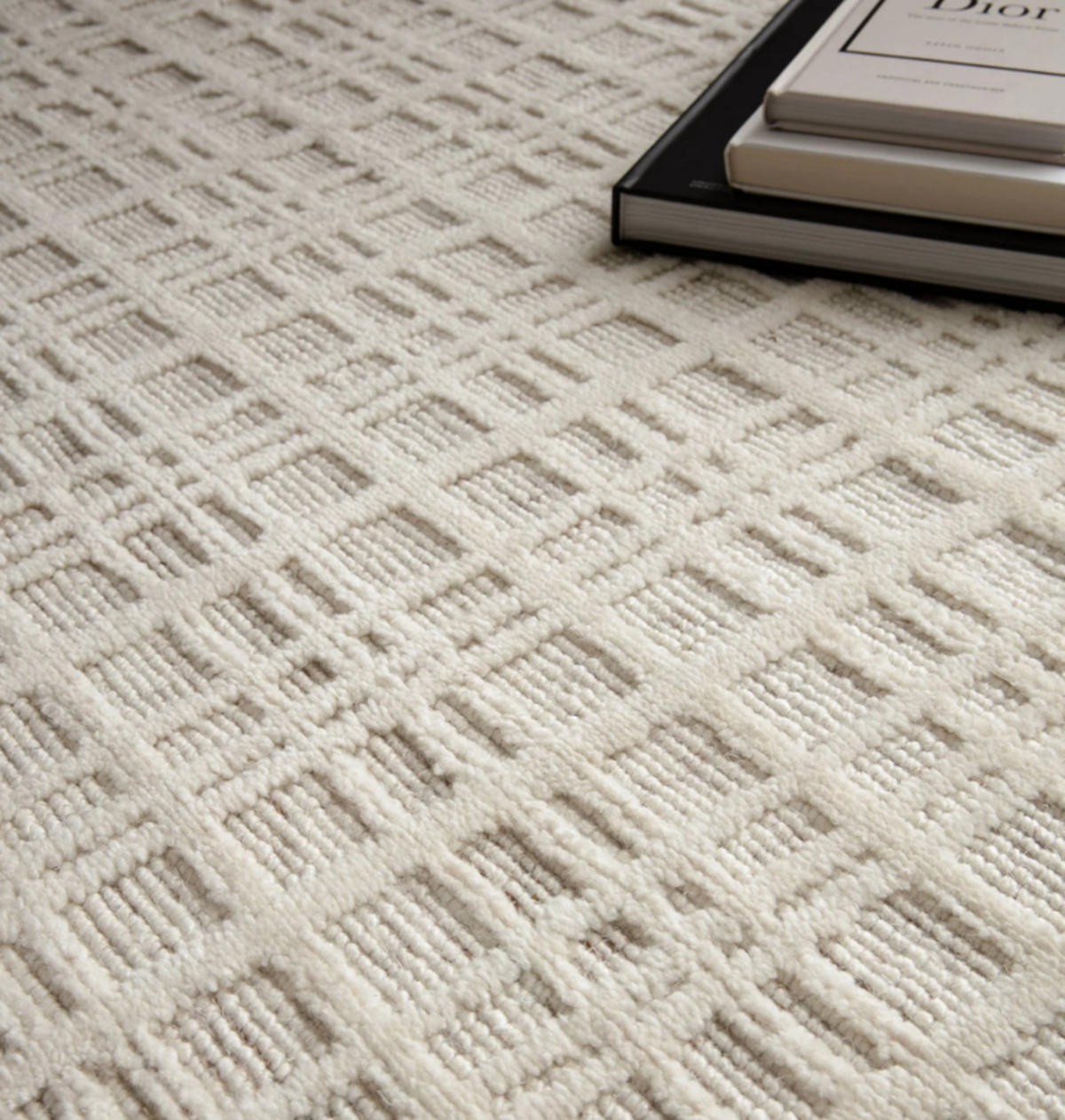 TEPPICH handgewebt Naturfaser HATCHY Weiß 120 x 170 cm - Weiß, Naturmaterialien (120/170cm) - Novatrend