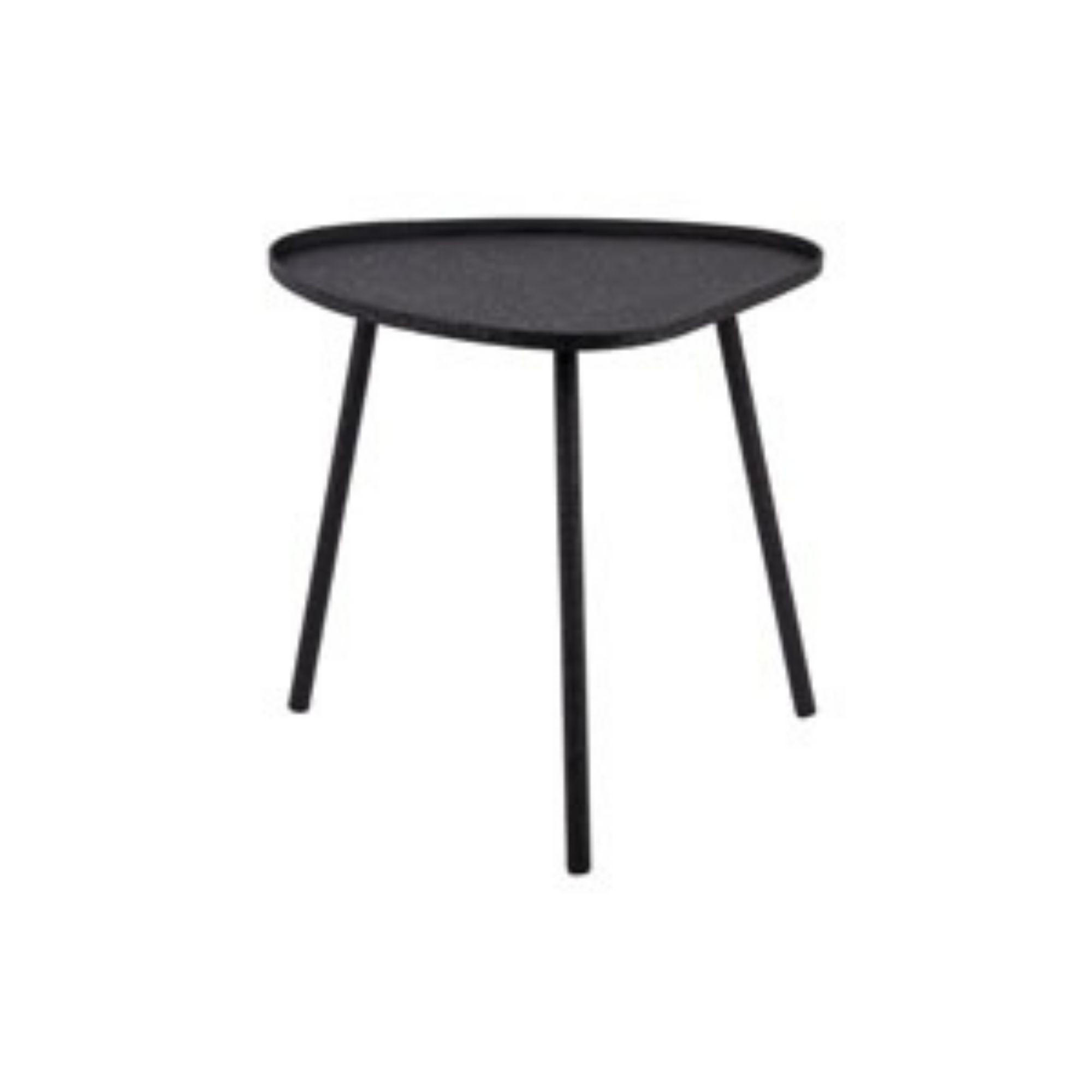 BEISTELLTISCH Boaz Schwarz 44/44/43 cm - Schwarz, Metall (44/44/43cm) - Leitmotiv