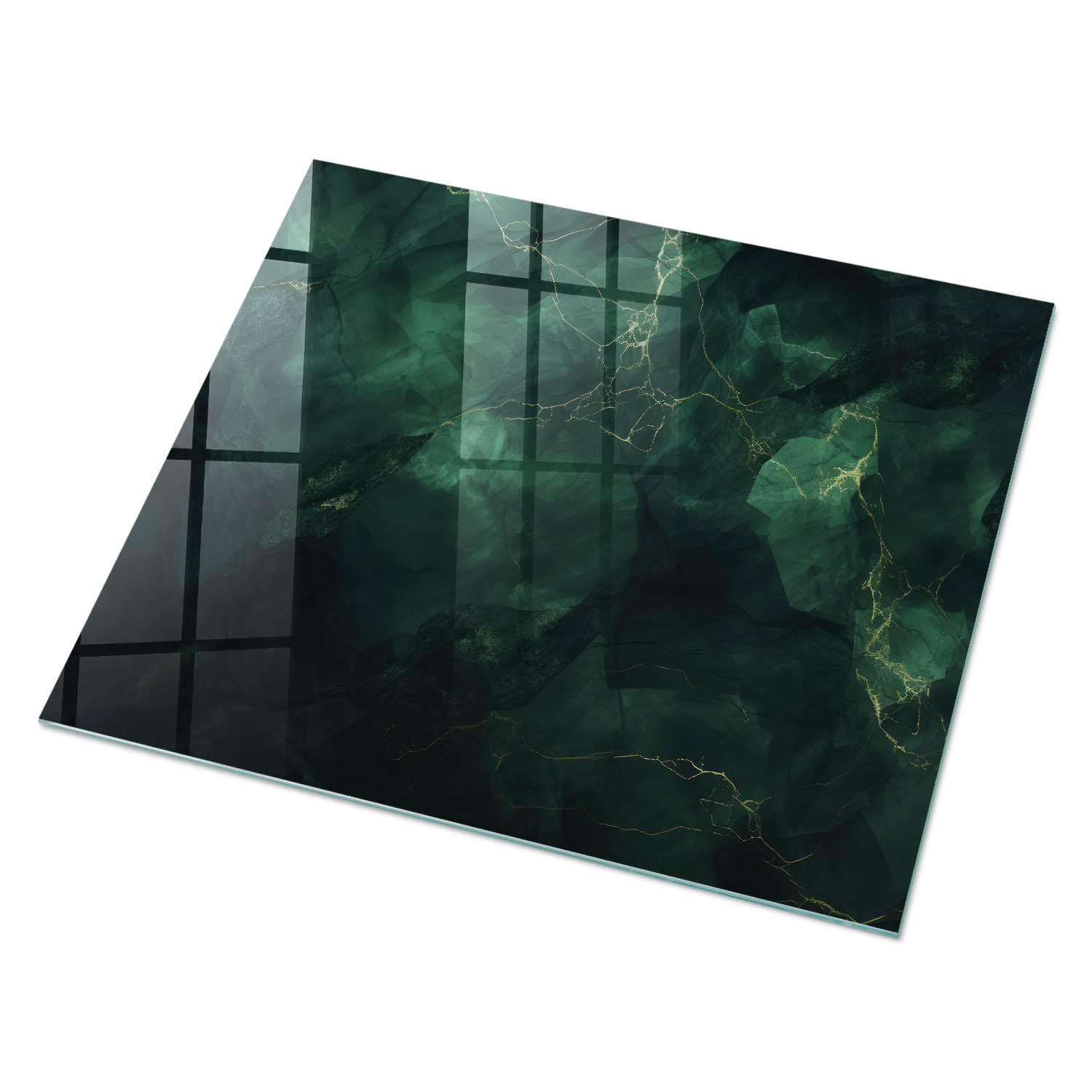 ArtPrintCave Glasplatte Weiß 80x60x0.4 cm