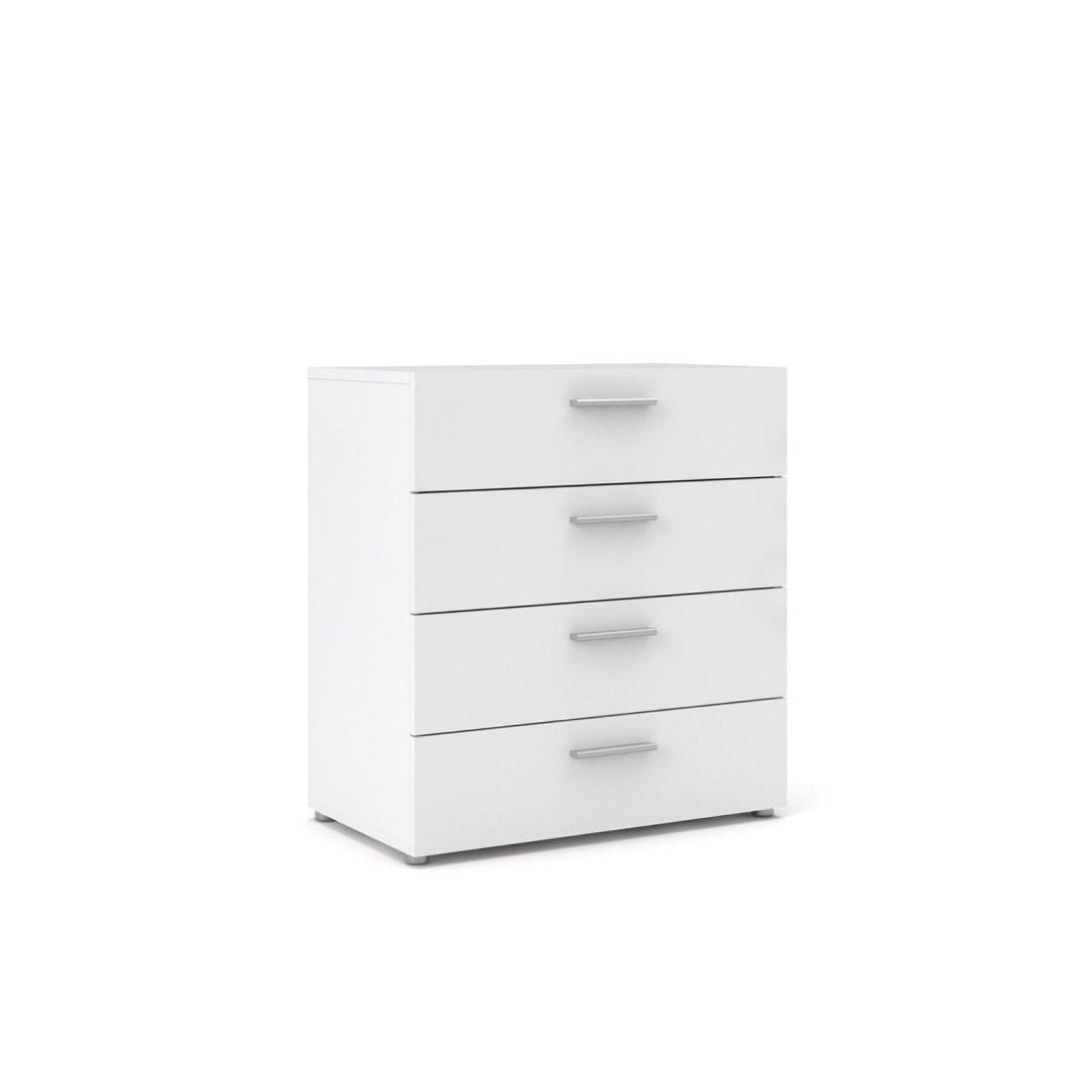 KOMMODE Weiß - Weiß, Holzwerkstoff (80/68/40cm) - ebuy24