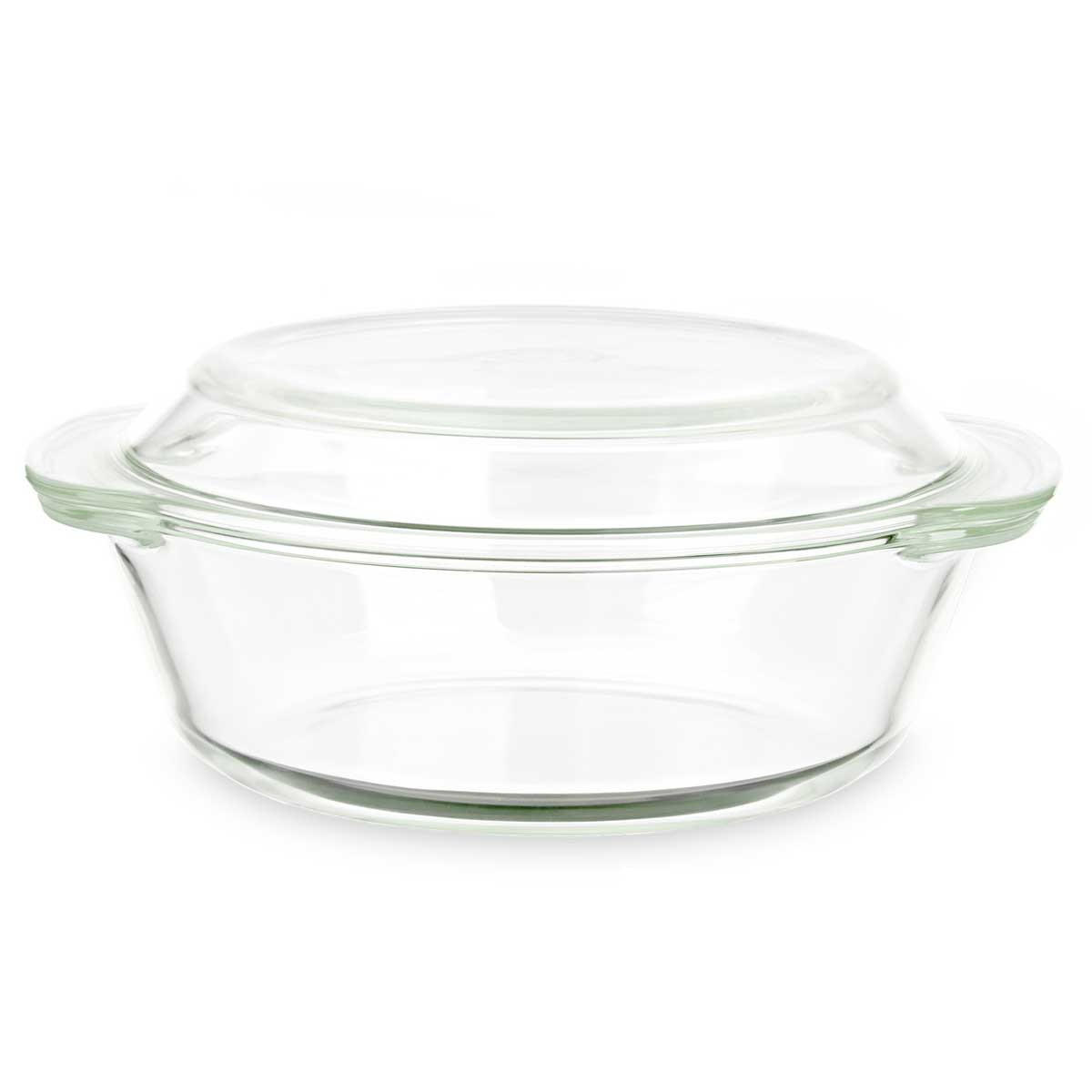 AUFLAUFFORM 2 l - Transparent, Glas (23.2cm) - Vivalto