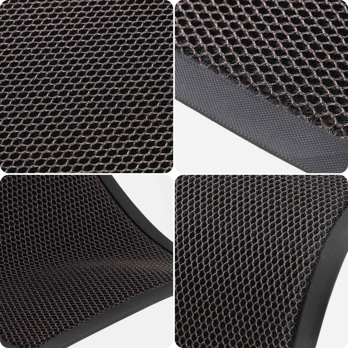 FUSSMATTE 60x40 cm braun - Braun, Kunststoff (60/40cm) - KADAX