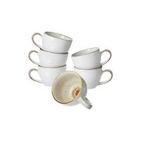 ESPRESSOTASSEN Cosmo grau 100 ml 6er Set - Grau, Keramik (0.1L) - Ritzenhoff Breker