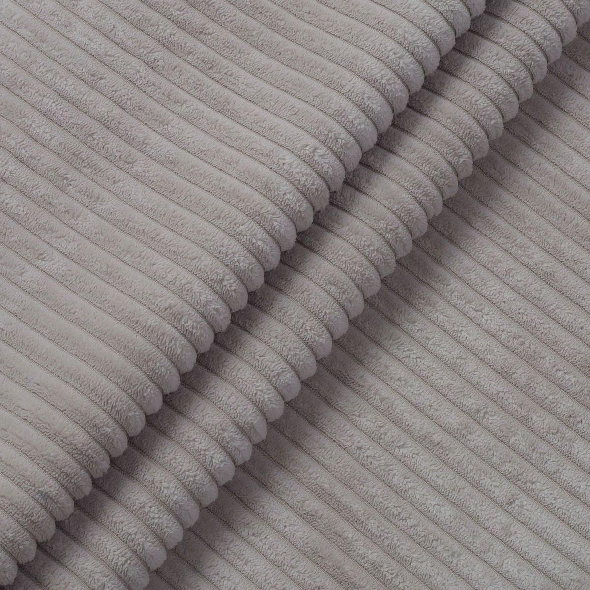 ECKSOFA COMODO Rechts mit Schlaffunktion & Bettkasten Greige - Greige, Textil (271/203cm) - KS Home Concept