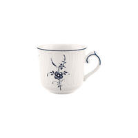 KAFFEETASSE Vieux Luxembourg weiß-blau 120 ml - Blau/Weiß, Keramik (0.12L) - Villeroy & Boch