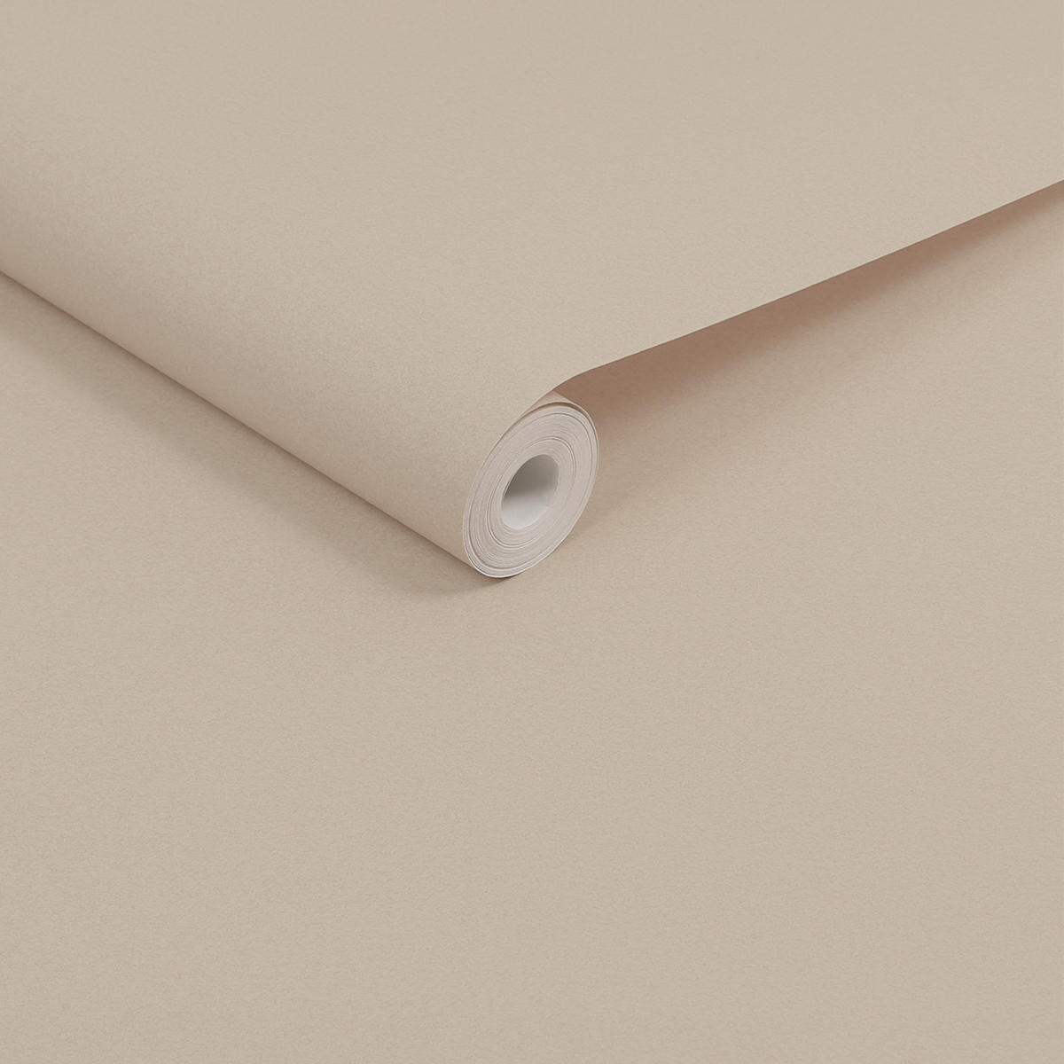 VLIESTAPETE Uni 1005x52cm - Braun, Papier/Kunststoff (52/1000cm) - Joules