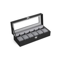 UHRENBOX PORT OF SPAIN - Grau, Glas (11.2/8/30cm) - Hansiro