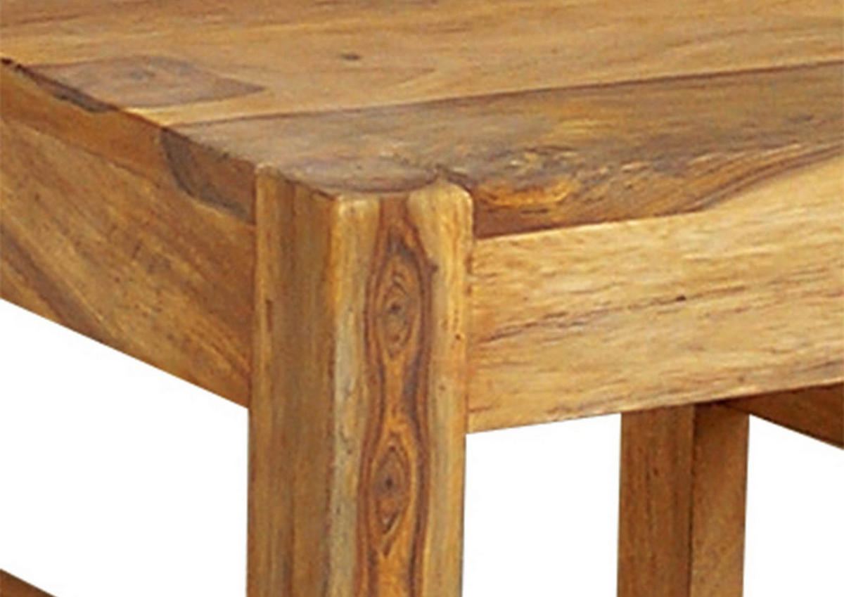 STUHL Sheesham 45x45x100 braun geölt NATURE BROWN #81 - Braun, Holzwerkstoff (45/100/45cm)