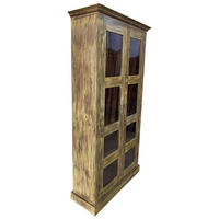 VITRINE aus Holz, 110x40x45cm - Braun, Holz (110/180/45cm) - Wanderlust