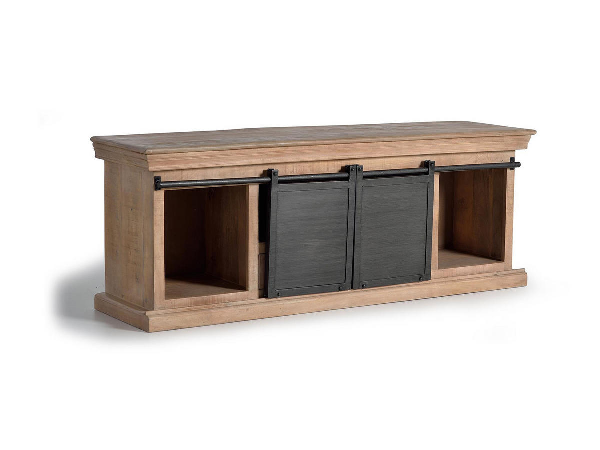 TV-SCHRANK aus Holz - Braun, Holz (150/55/40cm) - Giner y Colomer