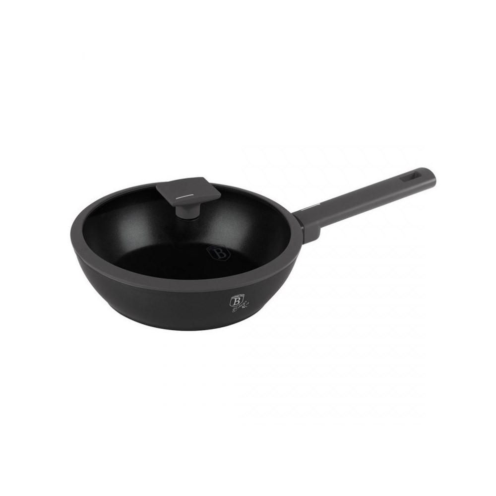BRATPFANNE 24cm Bh-8122 55967 - Schwarz, Metall (24cm) - Berlinger Haus