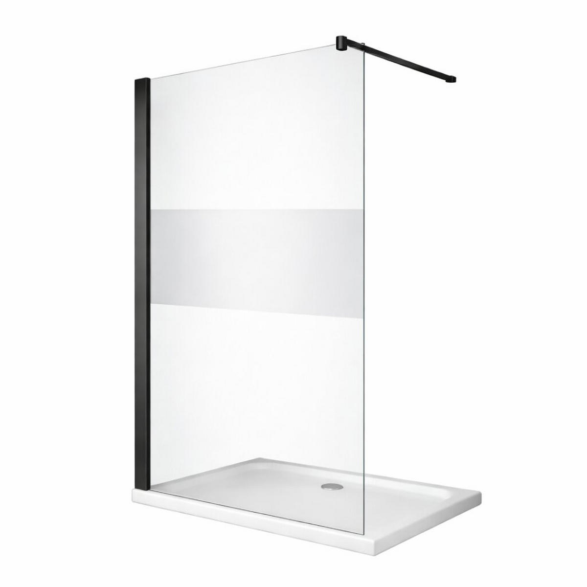 DUSCHKABINE Nora 90x100x90 cm U Form - Silberfarben, Glas (90/100/195cm) -  Glaswerk Westfalen