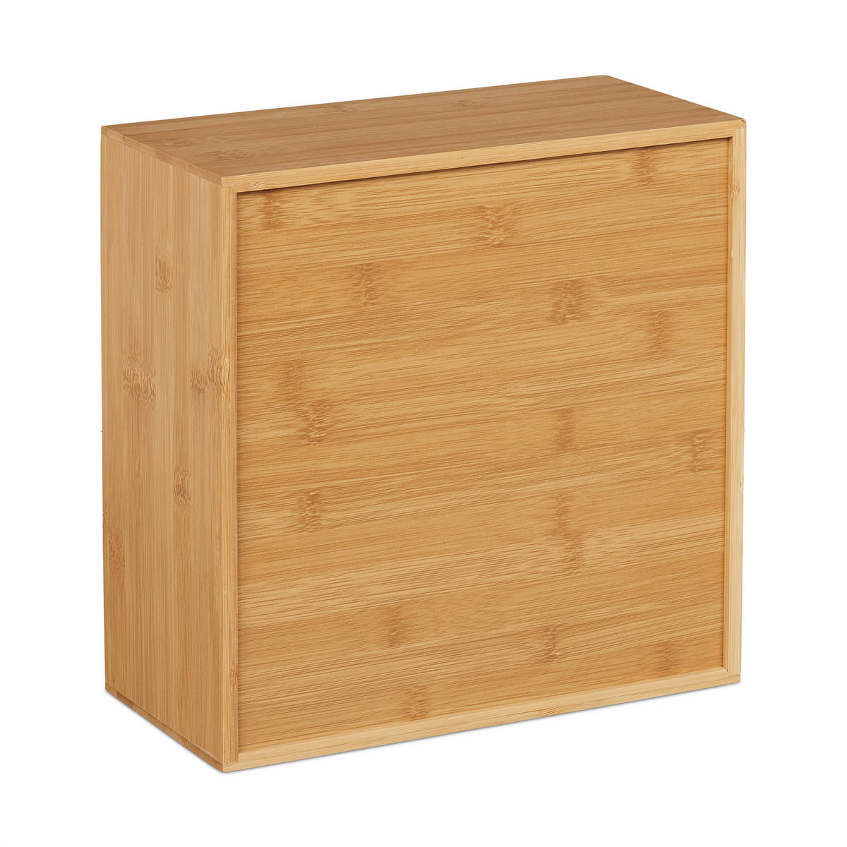 MEDIZINSCHRANK - Hellbraun, Holz/Holzwerkstoff (28/28/16cm) - Relaxdays