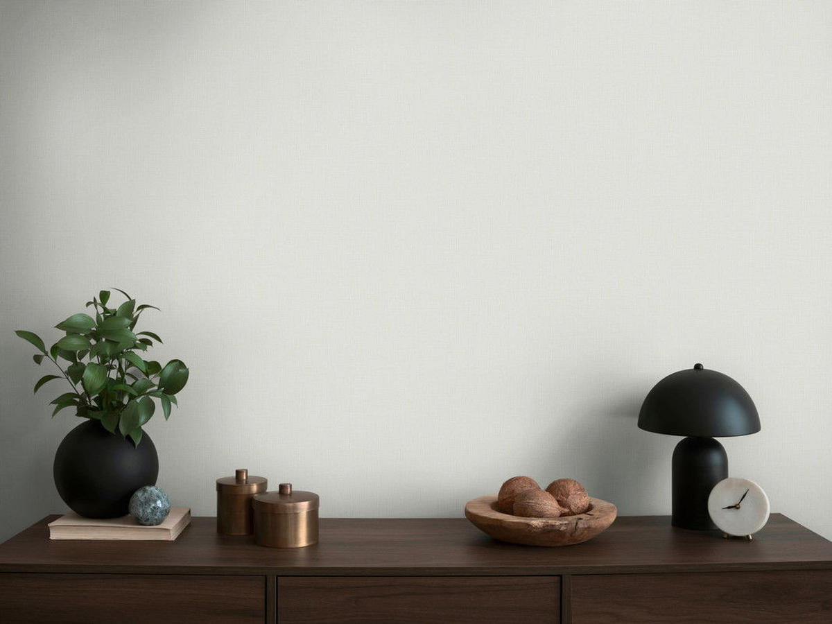 VLIESTAPETE Weiß 53/1005 cm - Weiß, Textil (53/1cm) - KUNSTLOFT
