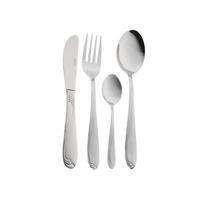 BESTECKSET Silber 21/2/2 cm KH1344 - Silberfarben, Metall - Kinghoff 