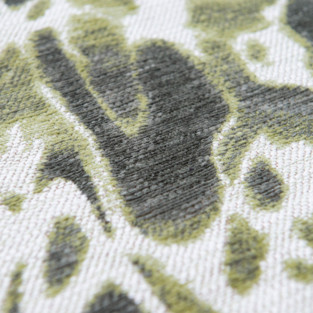 TEPPICH River Meditation Swim 80/250 cm - Grün, Kunststoff/Textil (80/250cm) - Louis De Poortere