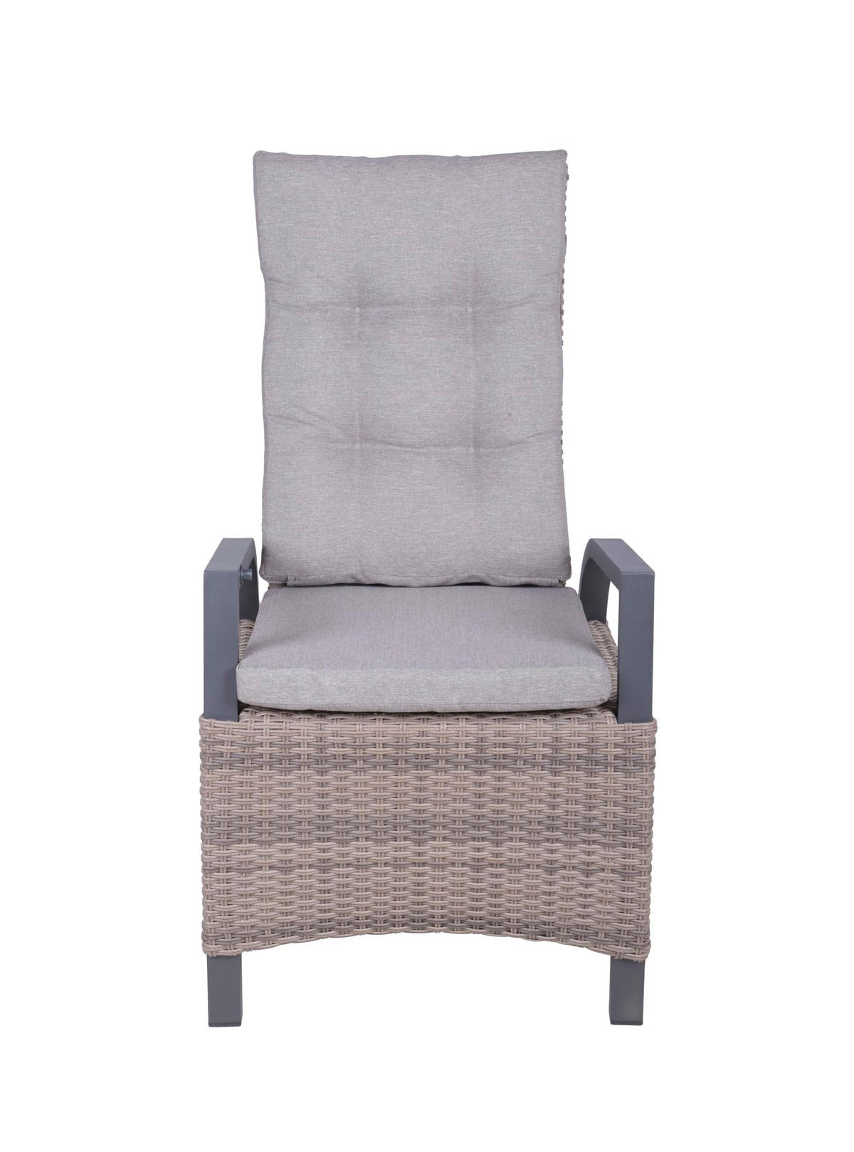 GARTENSTUHL 2er Set Aachen Hochlehner - Champagner, Kunststoff (67/112/60cm) - DELUKE