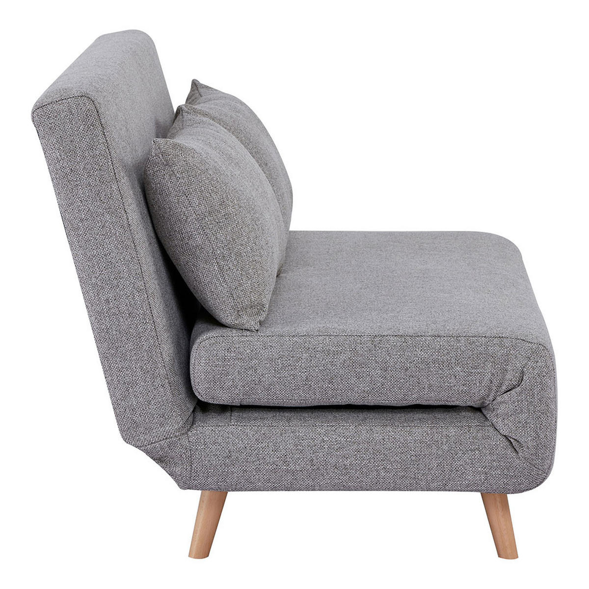 SCHLAFSOFA, Marlow, Grau, Polyester, 140 x 88 x 82 cm - Grau, Textil (140/82/88cm) - ebuy24