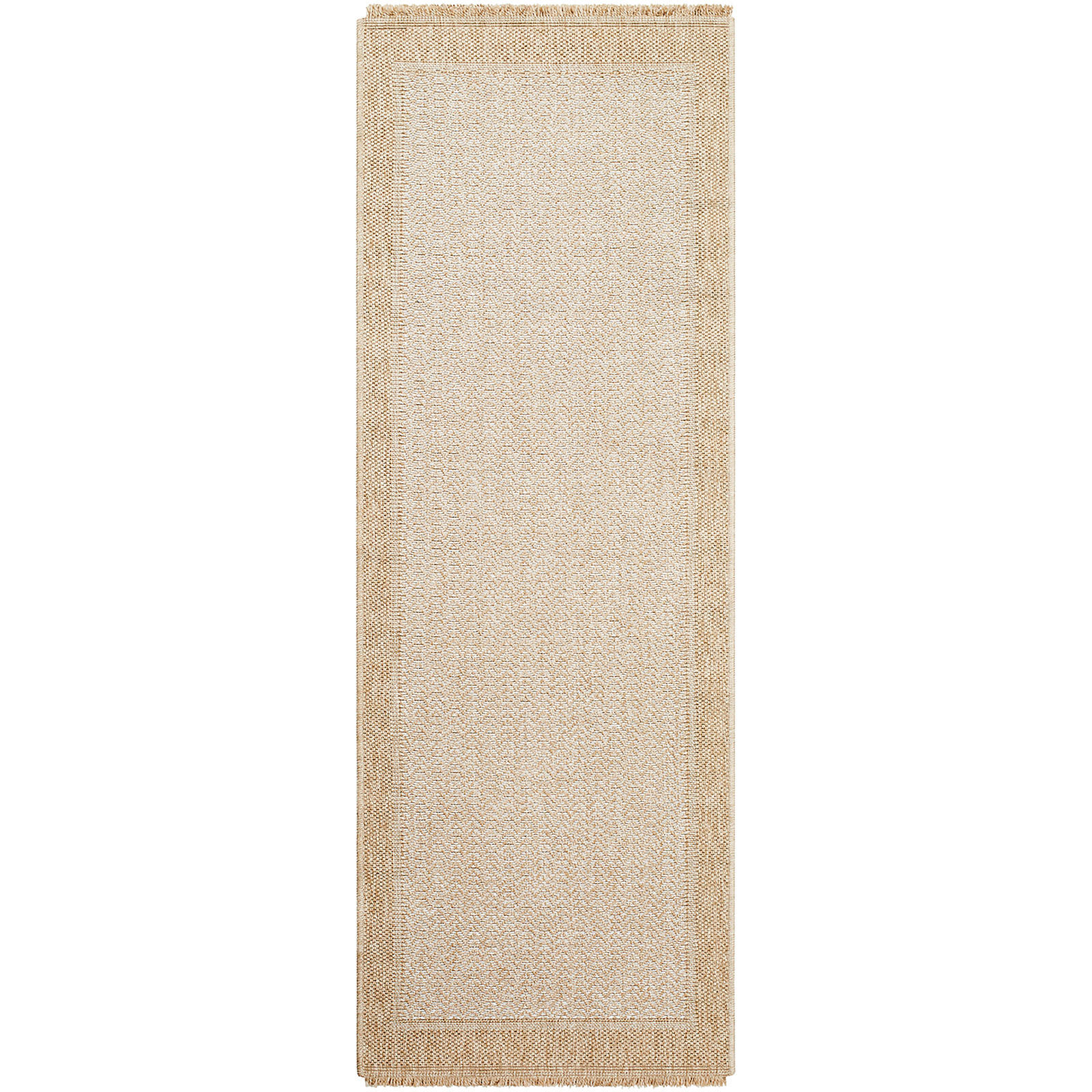 OUTDOORTEPPICH Jenny Jute-Optik 80/220 cm Beige - Beige/Braun, Textil (80/220cm) - LIVABLISS