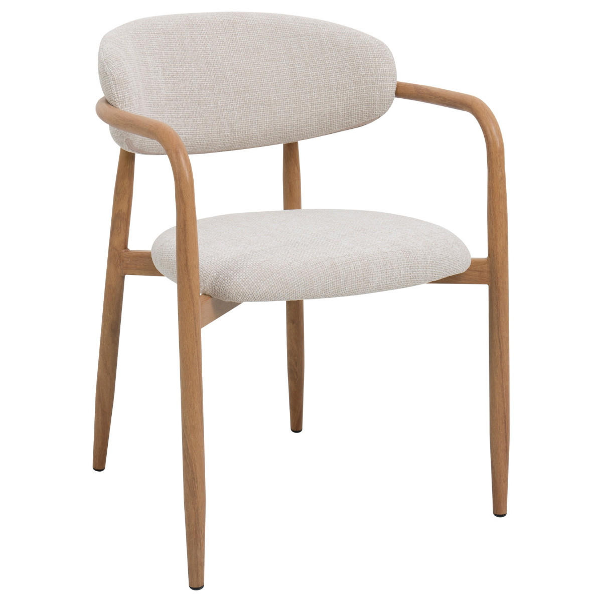 Giga Meubel Esszimmerstuhl Beige 59x77x57 cm