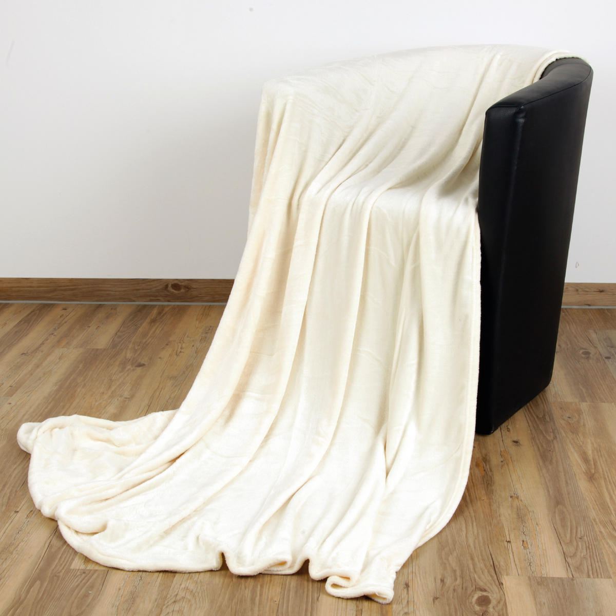 KUSCHELDECKE "Celina" Champanger 90x140 cm - Champagner, Textil (90/140cm)