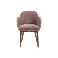 STUHL - 58 cm x 60 cm - Stoff - Taupe - MODINIA - Taupe, Textil (58/84/60cm) - Vente-Unique