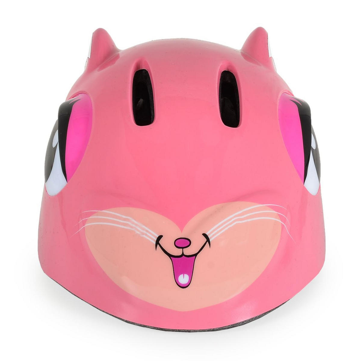 KINDERHELM Y26 Kati pink Größe S 48-54 cm, LED-Beleuchtung, 4 Löcher, einstellbar, EPS-Schale - Pink, Kunststoff (20/24cm)