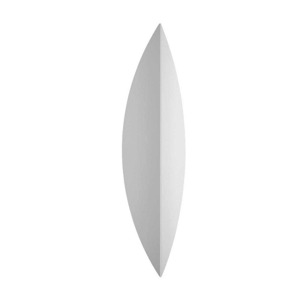 WANDLEUCHTE Moana, Weiß, 40cm - Weiß, Metall (10/40/10cm) - KOSILUM
