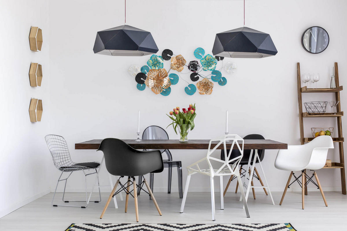 WANDDEKO Blau 157/70 cm - Blau, Metall (157/70/8cm) - KUNSTLOFT