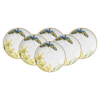 MOKKA- / ESPRESSOUNTERTASSEN Amazonia Anmut bunt ø 12 cm 6er Set - Multicolor, Keramik (12cm) - Villeroy & Boch