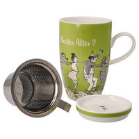 TEETASSE Barbara Freundlieb - Das beste Alter, Fine Bone China, Bunt, 0.45 L - Multicolor, Keramik (0.45L) - Goebel