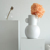 TROCKENBLUMEN Hortensie apricot - Orange, Naturmaterialien (35cm) - Lykke & You