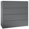 KOMMODE Pavos Anthrazit matt - Anthrazit, Holzwerkstoff (76/76/35cm) - Vladon