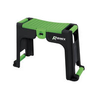 GARTENHOCKER Ribimex 22/58/38 cm - Grün, Kunststoff (19/39/46cm)