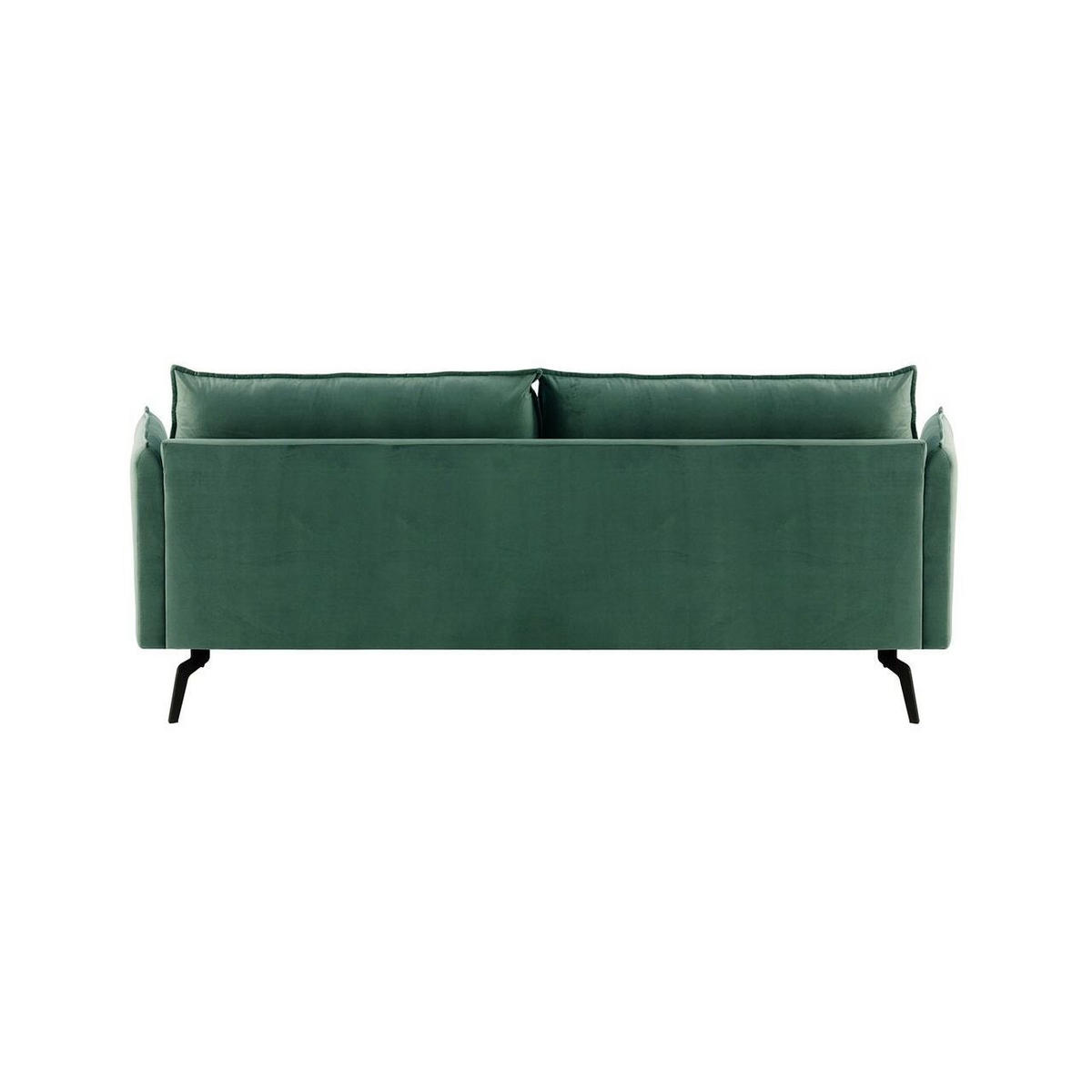 DREISITZER-SOFA Layla-Velluto 12 - Blau, Holz/Textil (237/95/98cm)