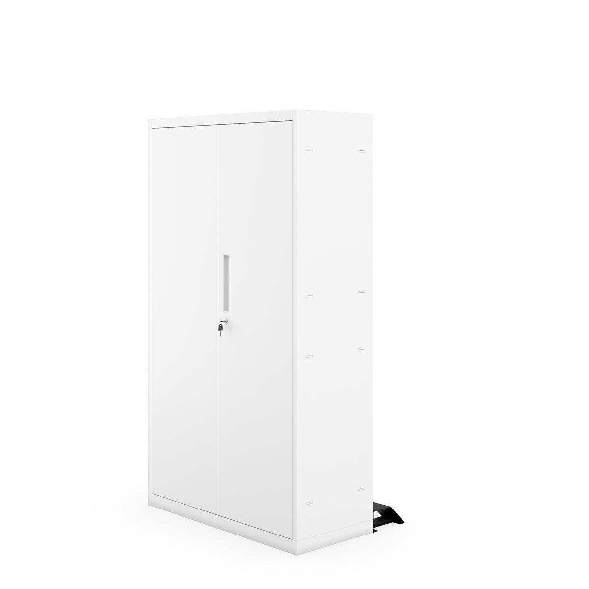 METALLSCHRANK Megan - Weiß, Metall (90/160/40cm)