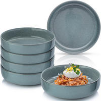 PASTASCHALEN KAIRO OCEAN - 6 teilig aus Steingut - Blau, Stein (20.5cm) - Sänger